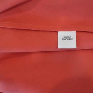 St John Tops - St. John Coral Sheer Short Sleeve Blouse Size 2 St John Tops - St. John Coral Sheer Short Sleeve Blouse Size 2